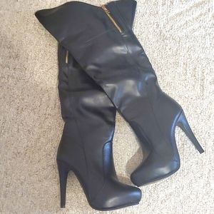 Black Stilettos Boots